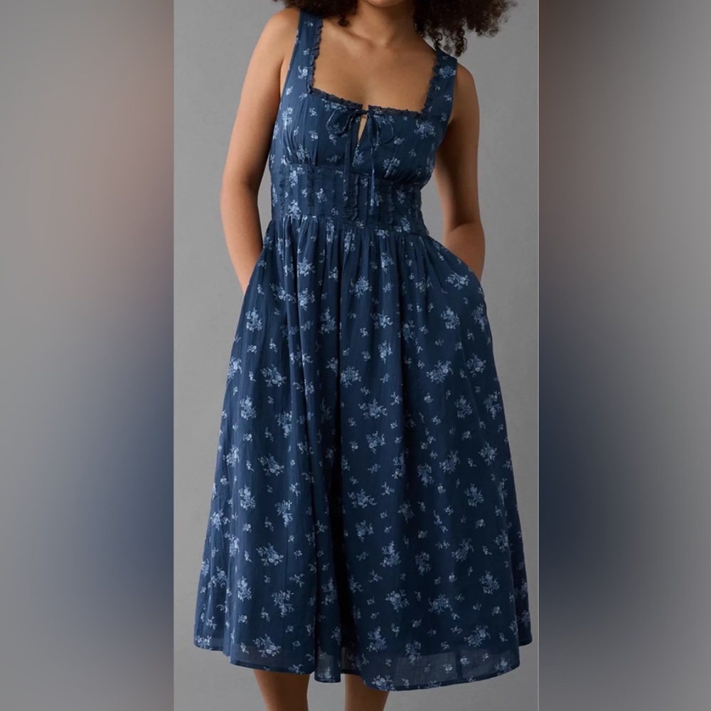 American Eagle Corset Midi
